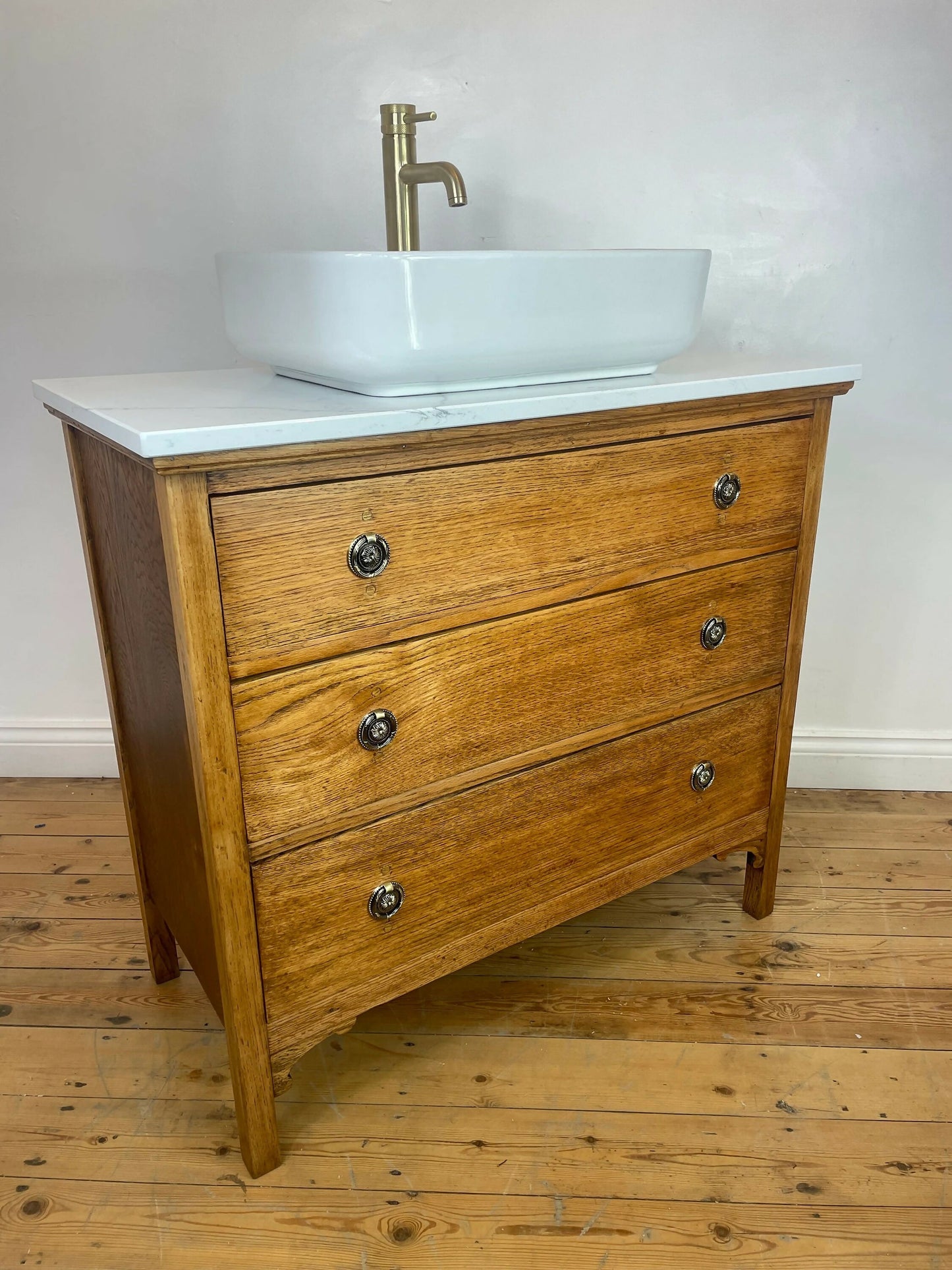 Vintage Vanity Unit Made to Order Vanity Unit Custom Made Bathroom Furniture Antique Vintage Bathroom Washstand Basin Unit