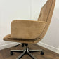 Vintage Upholstered Revolving Office Chair