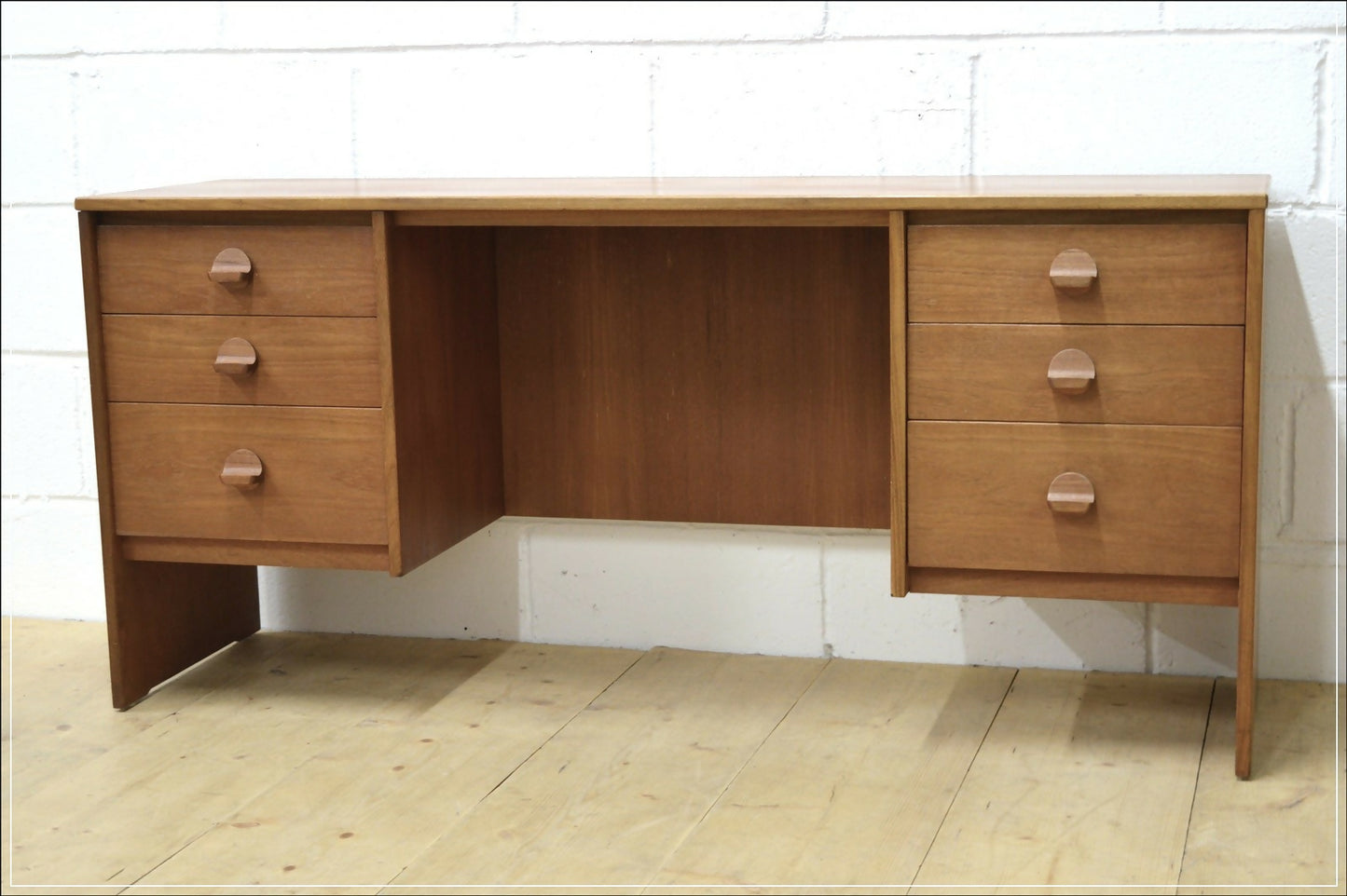 Vintage Desk Stag Teak Mid Century Danish Design DELIVERY