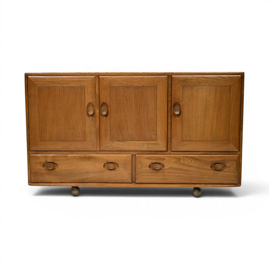 Ercol Windsor Sideboard Model Number 468 Natural Waxed Finish FREE UK Delivery
