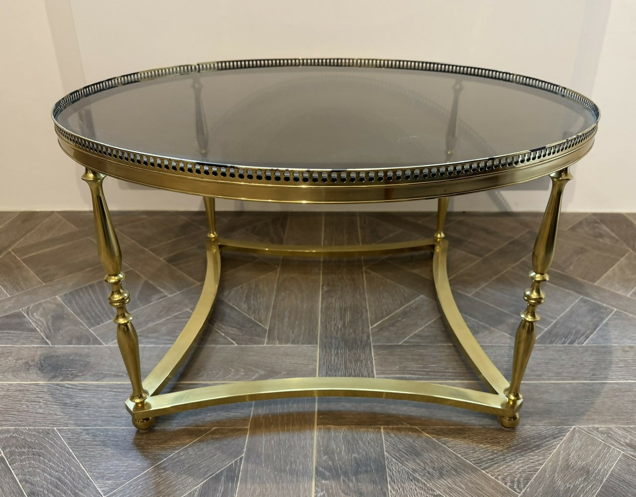 Parisian High Quality French Brass Coffee Table