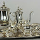 Coffee Set Vintage French Style Tea Coffee Serving Tray with Pot LOT 6433