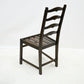 Set of 4 1970s Ercol Ladderback Dining Chairs Dark Finish FREE UK Delivery*. SBR10308/0804E