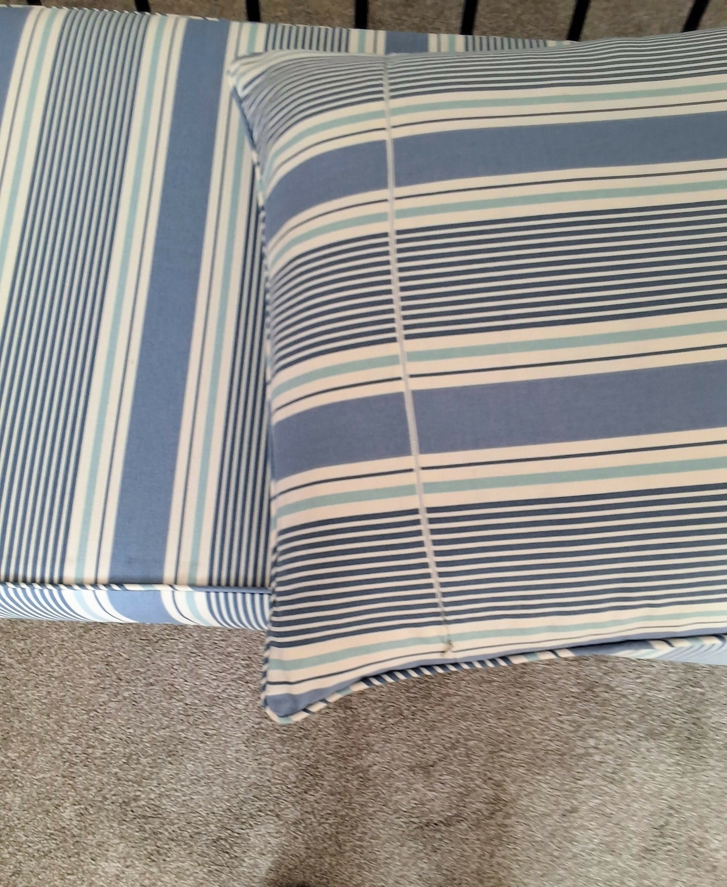 Cottage style two seater sofa