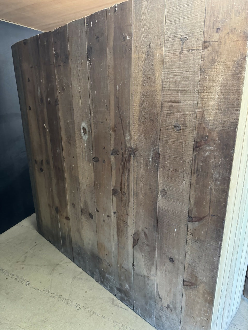 French 19th Century Pine Bakers Rack
