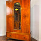 Art Deco Walnut Single Door Wardrobe
