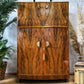 Turnridge of London Cocktail Cabinet, Vintage Drinks Bar, Art Deco, 1950’s Drinks Unit, Retro Bar, Walnut MADE TO ORDER