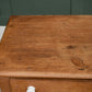 Antique Pine Rustic Console Table Hall Table with Ceramic Handles