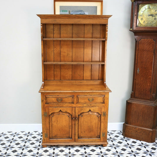 Vintage Oak Welsh Dresser in a Titchmarsh and Goodwin Style.