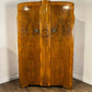 Art Deco Walnut Figured Ladies Wardrobe