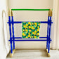 Lemon Vintage Towel Rail, Freestanding Wooden Clothes Airer