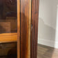 Edwardian Mahogany Narrow Display Cabinet0