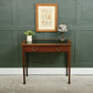 Antique Mahogany Writing Table Desk with Leather Top