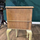 Vintage Walnut Sewing Box on Cabriole Supportsui