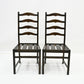 4 Ercol Dining Chairs Model 715(A) Ladder Back Inc 2 Carvers FREE UK Delivery*. SBR10001/2301E