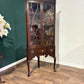 Antique Mahogany Corner Display Cabinet8