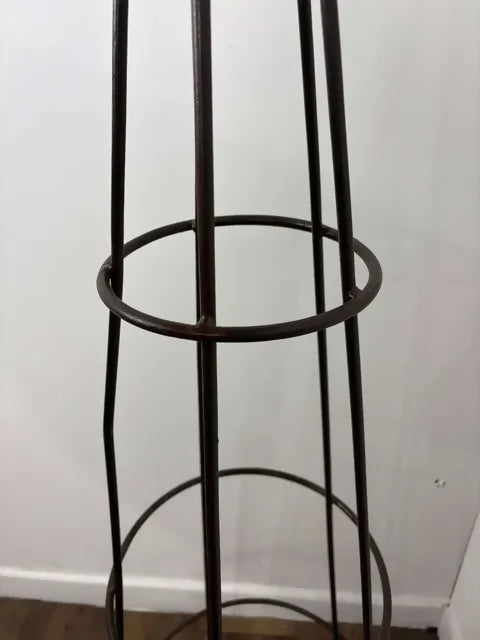Large Rustic Steel Garden Obelisk