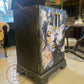 Black & Gold cabinet, media , storage