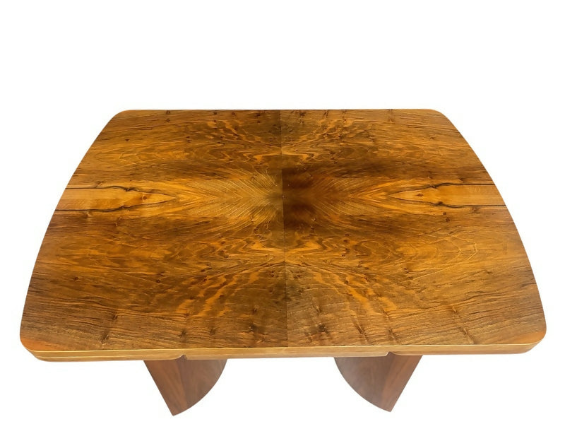 Beautility Mid Century Walnut Dining Table With 4 Chairs