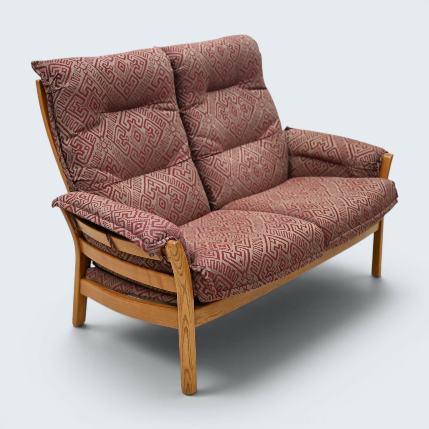 Ercol Saville 2str Sofa Ercol's Aztec Style Upholstery Light Frame FREE Delivery