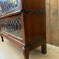 Antique Globe Wernicke Oak Five Stacking Modular Barristers Solicitors Office Glazed Bookcase Cabinet, c1930