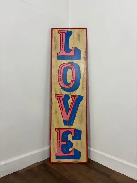 Rustic Style “LOVE” Fairground Sign