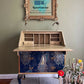 Peacock Blue and gold bureau - on order