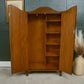 Art Deco Burr Walnut Gentlemans Wardrobe or Childs Wardrobe- SKU 211