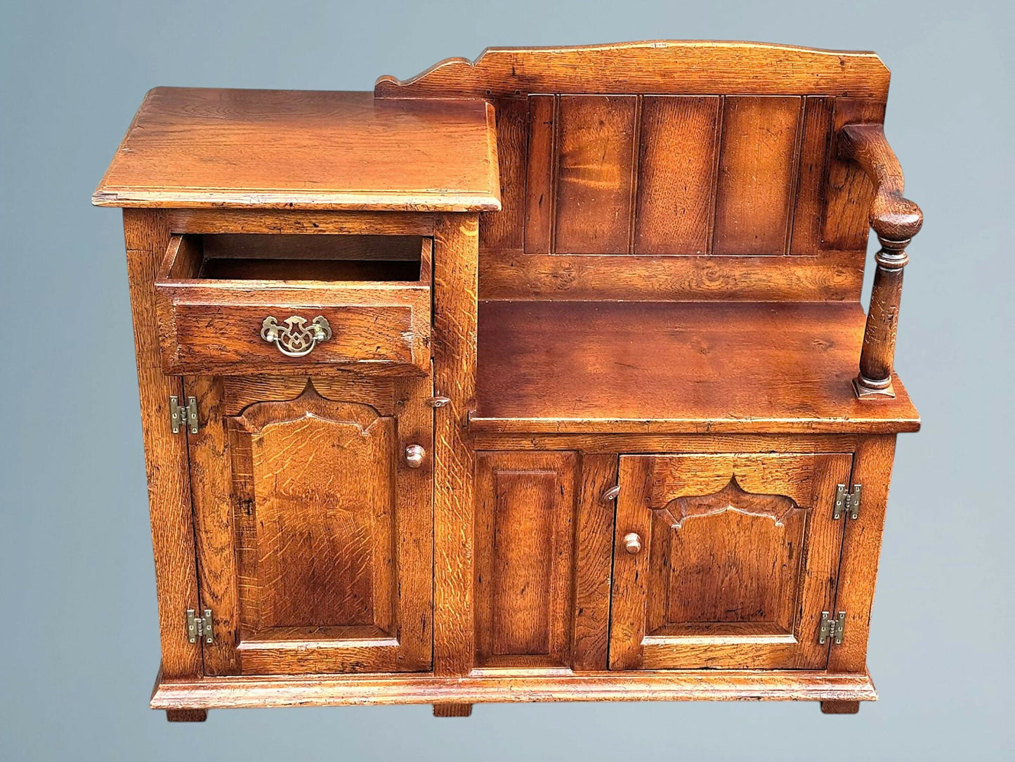 Oak Bench Seat / Oak Hall Seat / Oak Hall Bench