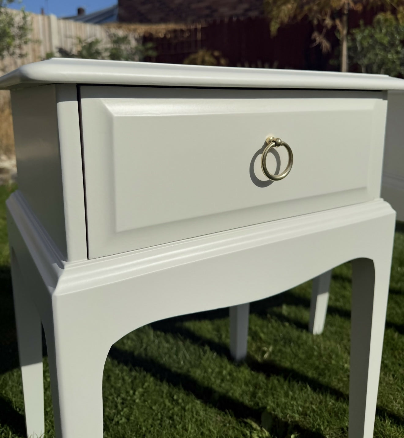 Stag Minstrel leggy bedsides (Matt Off-white)