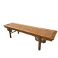 Antique Chinese Qing Dynasty-style bench / low table