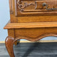 Cabinet Vintage French Louis XIV Oak Sideboard with Carved Cupboard LOT 4471