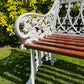 Coalbrookdale Style Ornate Garden Bench