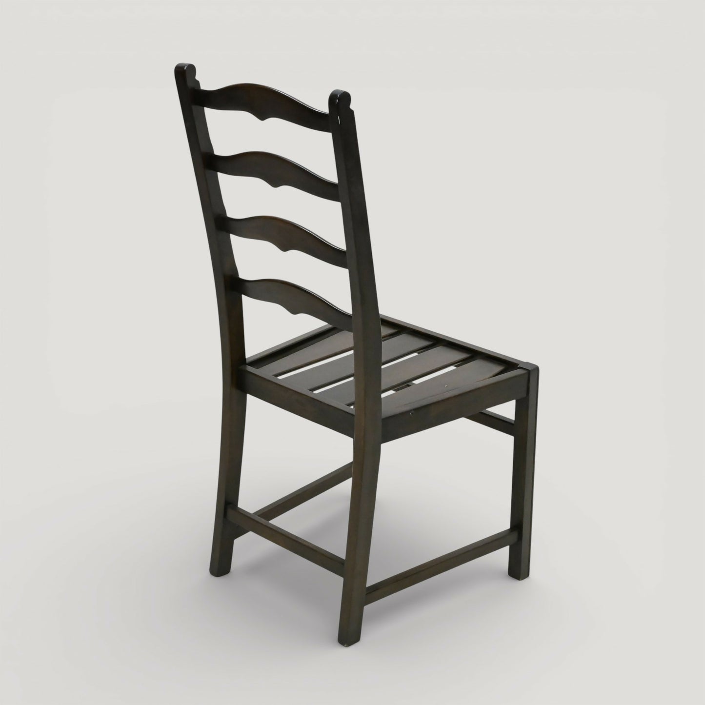 Set of 6 1970s Ercol Ladderback Dining Chairs Dark Finish FREE UK Delivery*