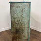 Industrial Style Reclaimed Distressed Blue Indian Cupboard