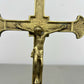 Crucifix Vintage French Style Standing Religious Cross Jesus Christ LOT 6430