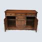 Old Charm Oak Sideboard With 3 Drawers & Cupboard Tudor Brown FREE UK Delivery*