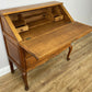 Secretaire Writing Desk Vintage French Louis Oak Rare Bureaux Cabinet LOT 6319