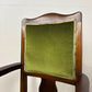 Pair of Edwardian Mahogany Upholstered Armchairs