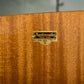 Art Deco Style Walnut Gentlemans Wardrobe - 1960s