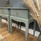 Stunning pro spray painted stag green bedside tables….ANY COLOUR