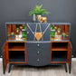 "Bergen", Mid Century Drinks Cabinet, Beautility Sideboard, Vintage.