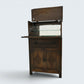 Jaycee Wine/Gin Drinks Cabinet Mirrored Pouring Surface Cupboard FREE Delivery