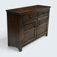 Old Charm Style Oak Sideboard Vintage Furniture Storage Patina FREE UK Delivery