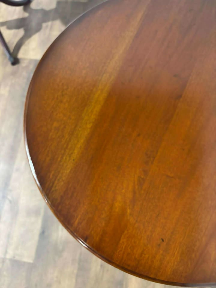 Victorian Style Carved Mahogany Centre Table