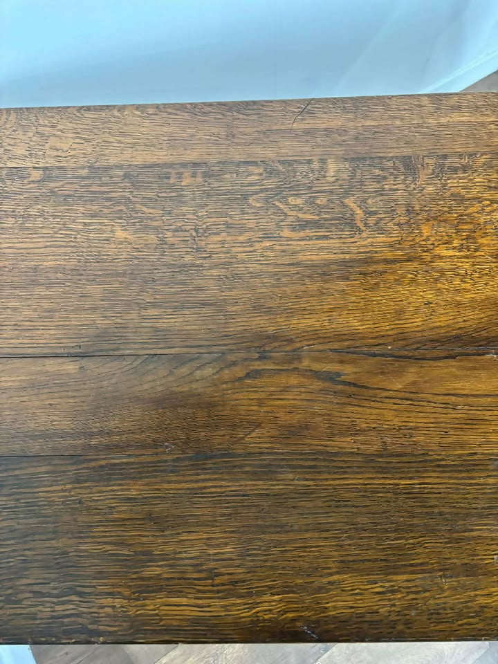 Antique Oak Refectory Table