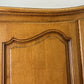 Wardrobe Vintage French Louis XVI Style Oak Three Door Carved Armoire LOT 6492