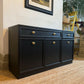 Newly refurbished g-plan sideboard teak black mid century vintage mcm