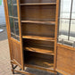 Vintage Edwardian Oak Bookcase , Adjustable Shelves, With Key & Working Lock.
