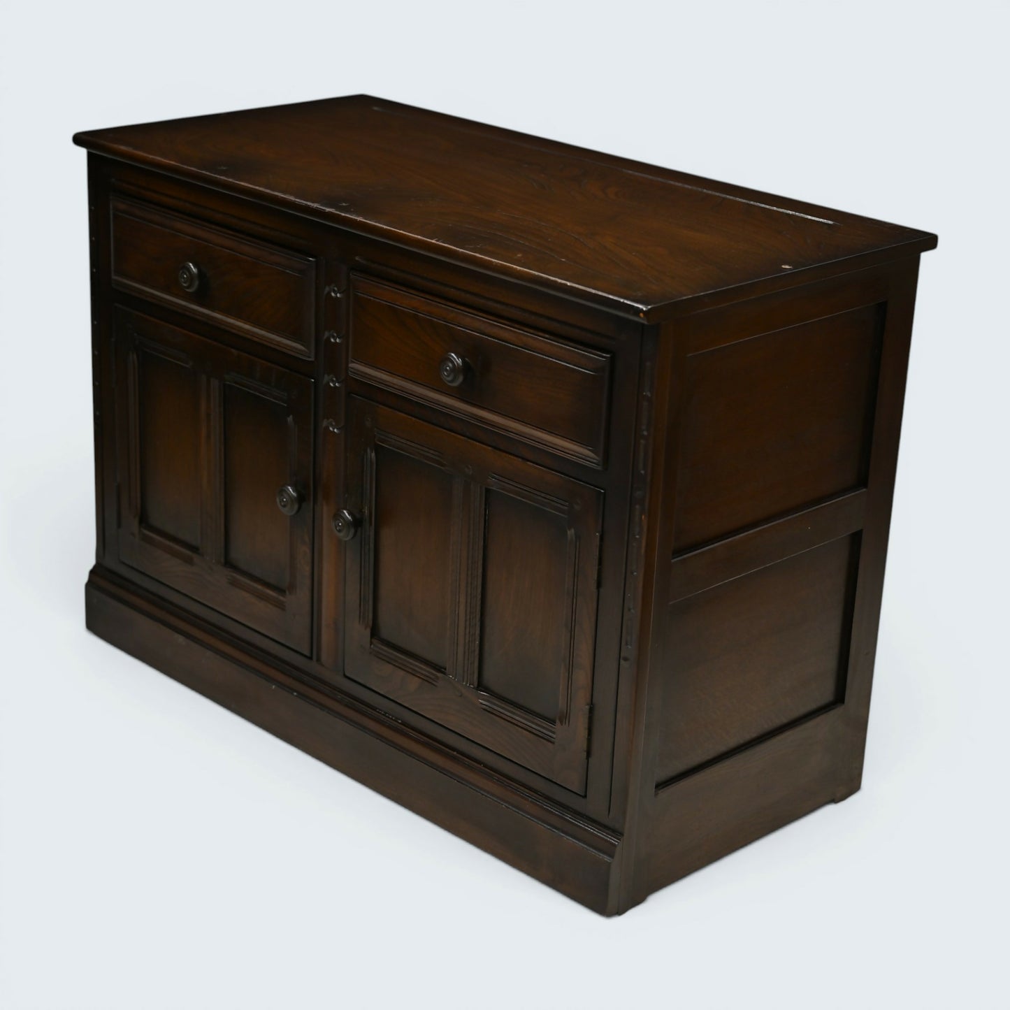 Ercol Mural Sideboard Cupboard Double Width Base #581 Dark FREE UK Delivery*